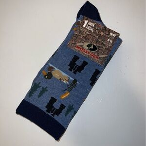 Mossy Oak Men’s Novelty Socks - Blue Duck Hunting Theme
